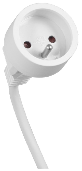 VAYOX PRZEDŁUŻACZ 1,5M 1GN VA-310-1,5 biały