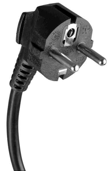 VAYOX PRZEDŁUŻACZ 1,5M 1GN VA-310-1,5 czarny
