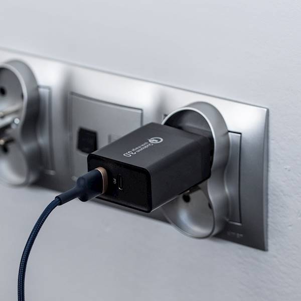 VAYOX ŁADOWARKA SIECIOWA USB+USB TYP C VA-0035 36W