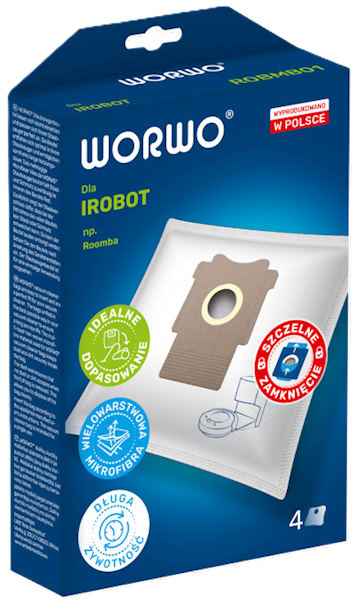 WORWO WORKI IROBOT ROBMB-01 1 kpl = 4 szt