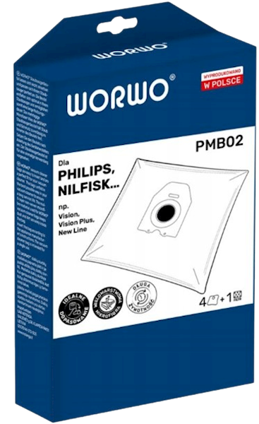 WORWO WORKI PHILIPS OSLO PMB-02 1 kpl = 4 szt