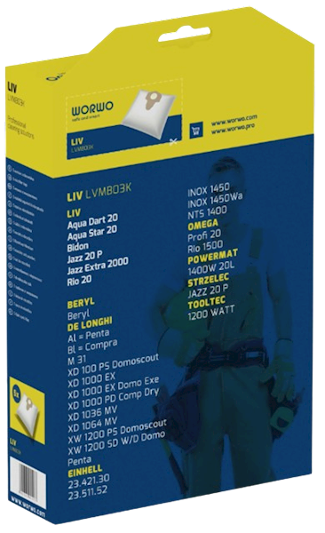WORWO WORKI LVMB-03 LIV JAZZ-20 1 kpl = 5 szt