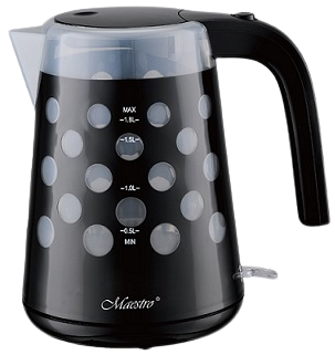 MAESTRO CZAJNIK MR-045 1,7L 2200W czarny, kółka