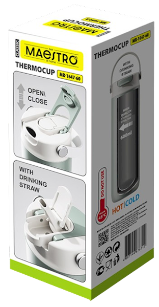 MAESTRO TERMOS MR-1647-60 600ml dziubek/rurka