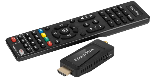 KRUGER&MATZ TUNER DEKODER MINI KM-9998 DVB-T2