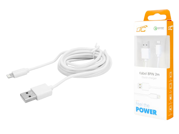 LTC KABEL USB-IPHONE LX-8561 2m