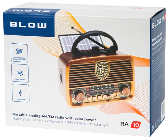 BLOW RADIO PRZENOŚNE 77-540 AM/FM BT 