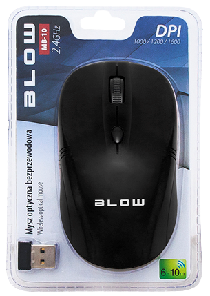 BLOW MYSZ BEZPRZEWODOWA MB-10 czarna