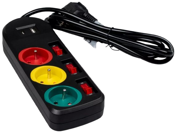 VAYOX PRZEDŁUŻACZ 2M 3GN VA-0402 USB-A USB-C wył