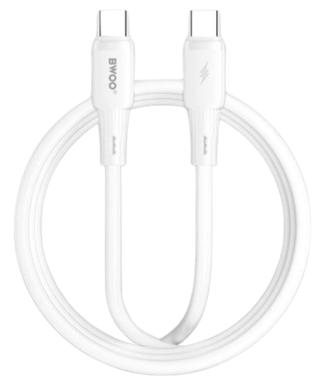 BWOO KABEL BO-X329C-C USB-C-USB-C 1m 65W silikon