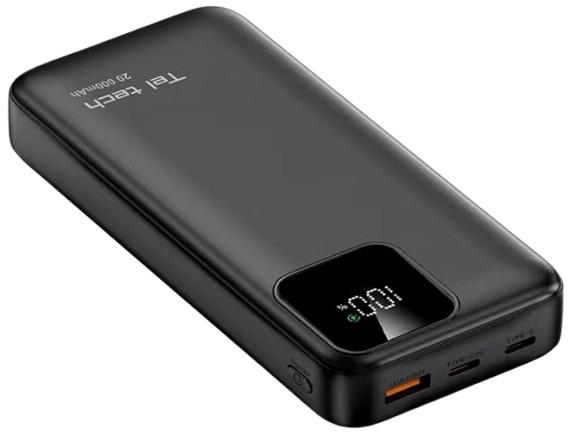 TELTECH POWERBANK TT-PB20 20000mAh QC 22,5W 5A LED