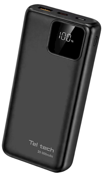 TELTECH POWERBANK TT-PB20 20000mAh QC 22,5W 5A LED