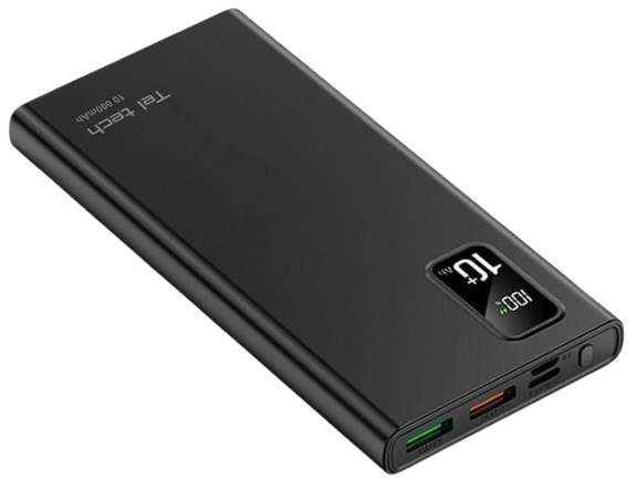 TELTECH POWERBANK TPB-10 10000mAh QC 22,5W 5A LED