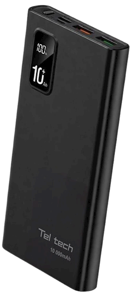 TELTECH POWERBANK TPB-10 10000mAh QC 22,5W 5A LED