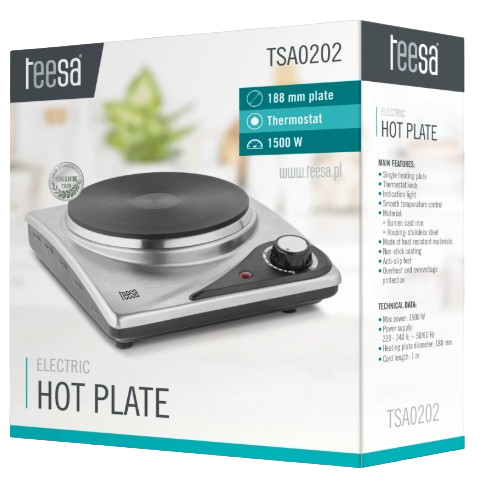 TEESA KUCHENKA ELEKTRYCZANA 1-POLOWA TSA-0202