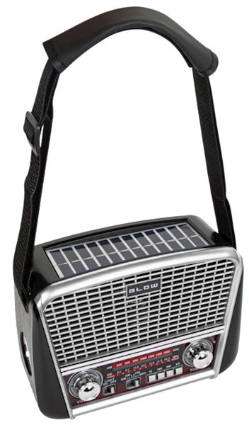 BLOW RADIO PRZENOŚNE 77-557 bluetooth USB srebrne