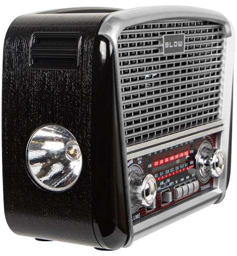 BLOW RADIO PRZENOŚNE 77-557 bluetooth USB srebrne