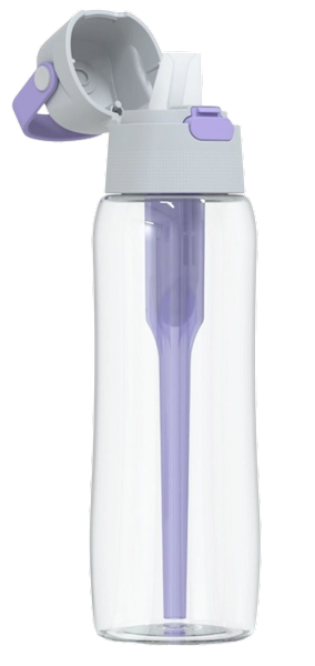 DAFI SOLID butelka 0,7L + 1 filtr, lawendowa / fio