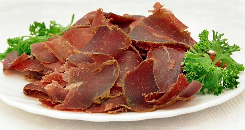 Suszona Kiełbasa KUMPIO SZYNKOWA WIEPRZOWA 200 g