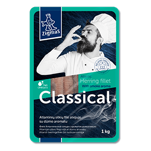 ŚLEDZ AROMAT DYMU 1000g ZIGMAS FILET