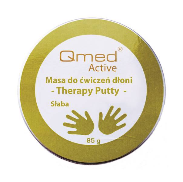 MDH THERAPY PUTTY masa do ćwiczeń dłoni • Twardość: Słaba • Kolor: Żółty