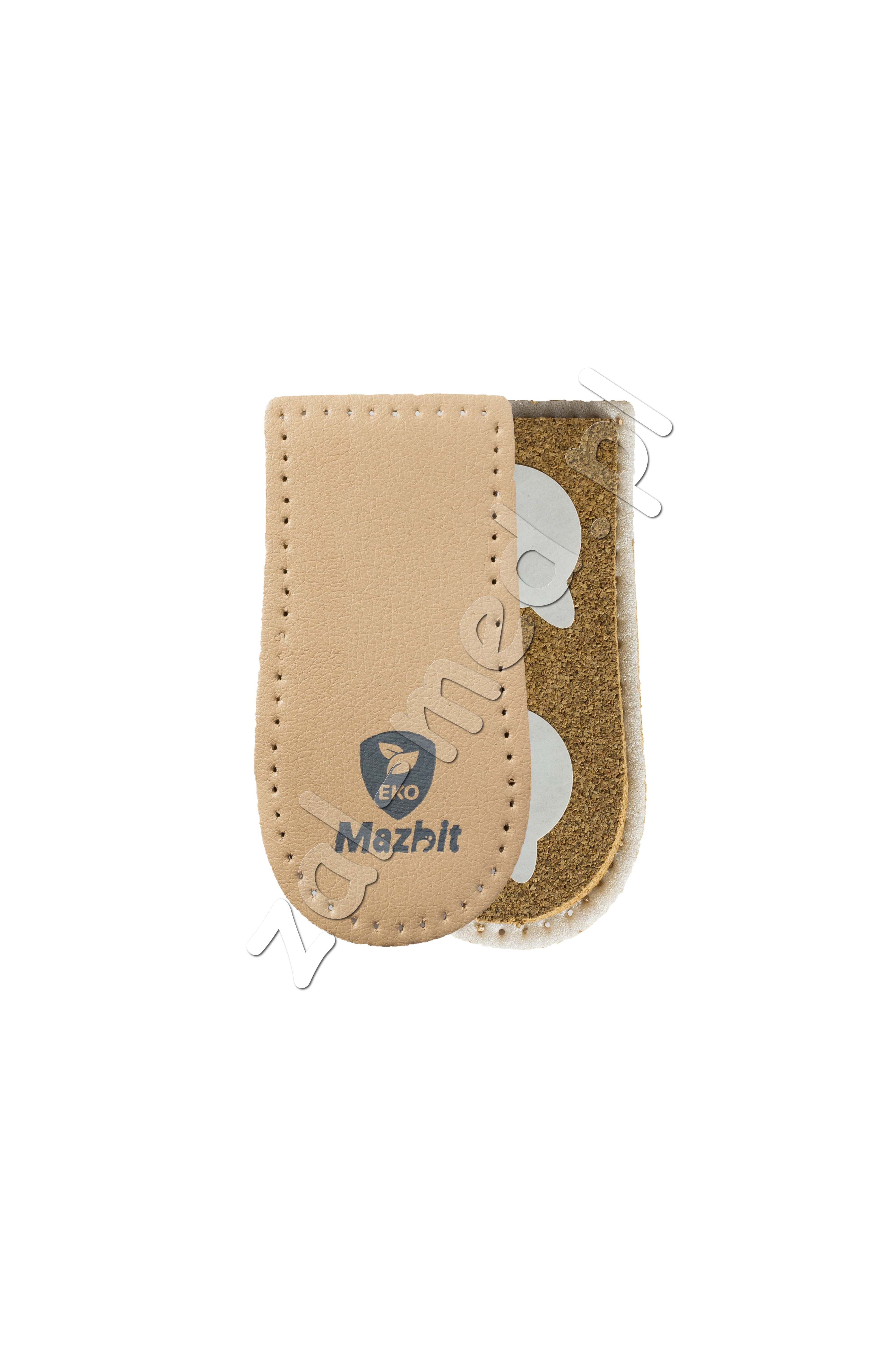Mazbit VIVA MD365 długa podpiętka korkowa • Rozmiar: 41/43 • Wysokość klina: 25 mm
