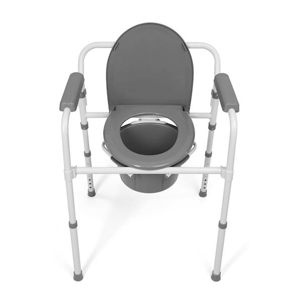 Timago Krzesło toaletowe składane z szybkozłączkami TGR-R KT 618 • Szerokość: 57 cm