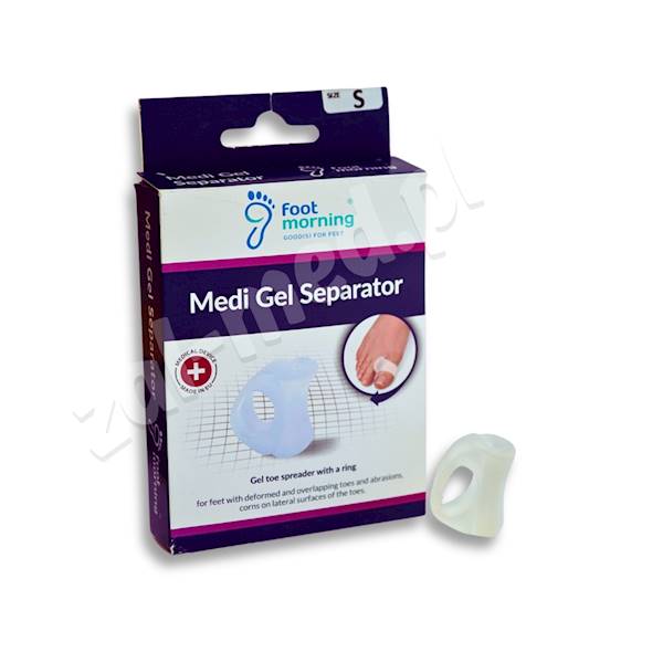 Kaps MEDI GEL SEPARATOR żelowy separator międzypalcowy z pierścieniem • Rozmiar: L