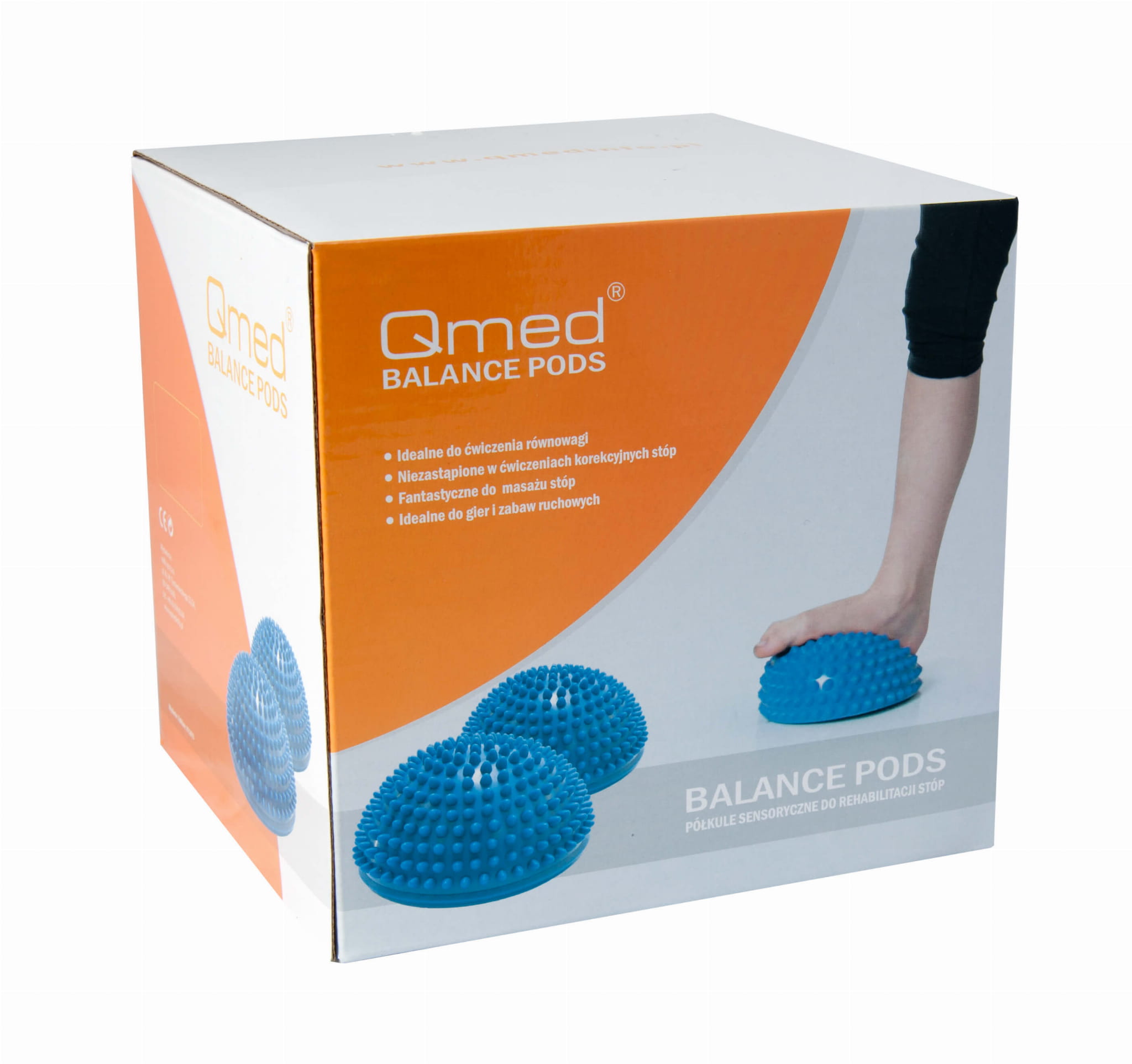 MDH BALANCE PODS półkule sensoryczne do rehabilitacji stóp 