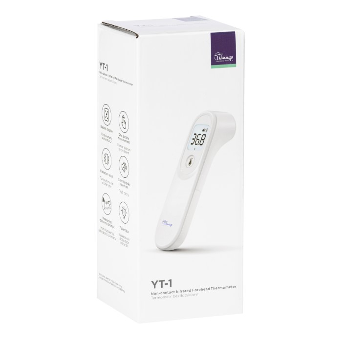 Timago YUWELL Termometr bezdotykowy - model YT-1 • Ilość: 1 szt.