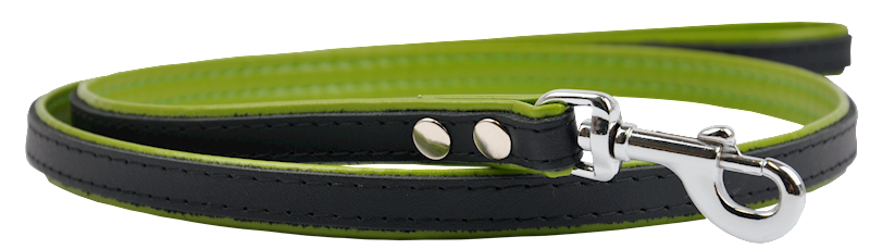 Smycz prosta PREMIUM 12mm/120cm ZIELONA