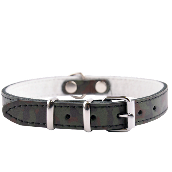 Obroża skórzana 18mm/43cm MORO