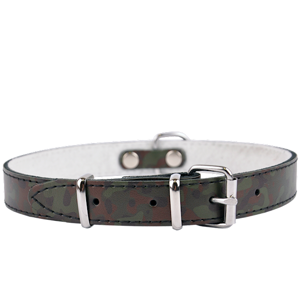 Obroża skórzana 22mm/53cm MORO