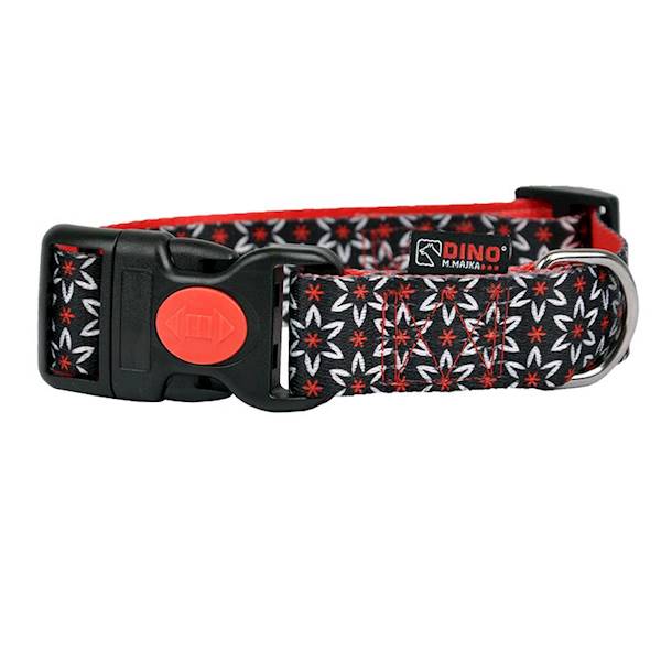 Obroża z zapinką IVO 30mm/35-60cm KWIATEK