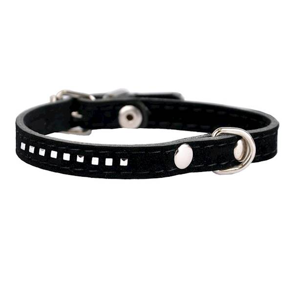OBROŻA WELUR-OZDOBNA KWADRAT MAŁY 14mm/36cm CZARNA