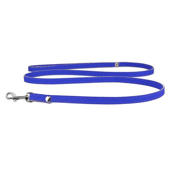 SMYCZ WELUR 10mm/120cm NIEBIESKA