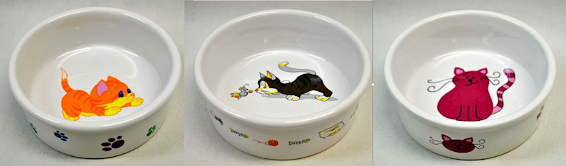 MISKA CERAMICZNA MIX 3 MOTYWÓW 12,5x4,5cm