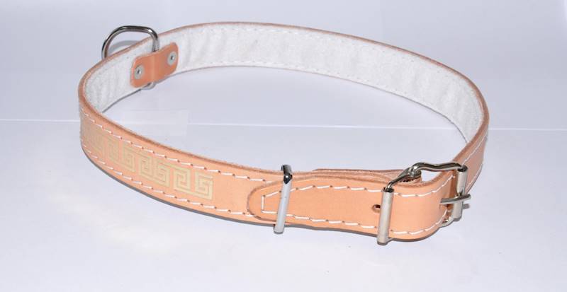 OBROŻA SKÓRZANA OZDOBNA WĄŻ 30mm/74cm NATURA
