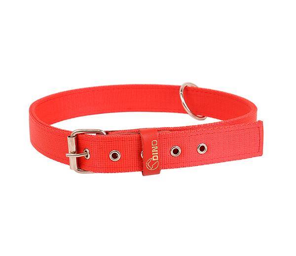 OBROŻA DO BUDY TAŚMA MICRO 25mm/40cm CZERWONA