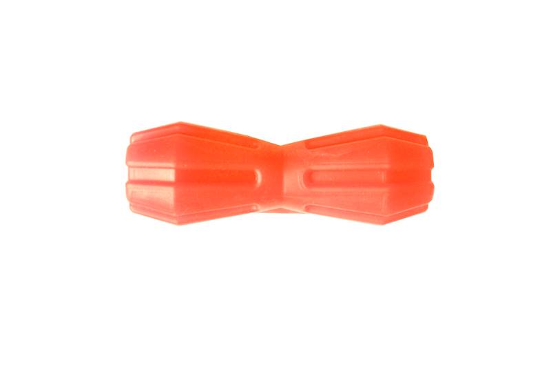HANTEL Z OTWOREM 12cm POMARAŃCZOWY
