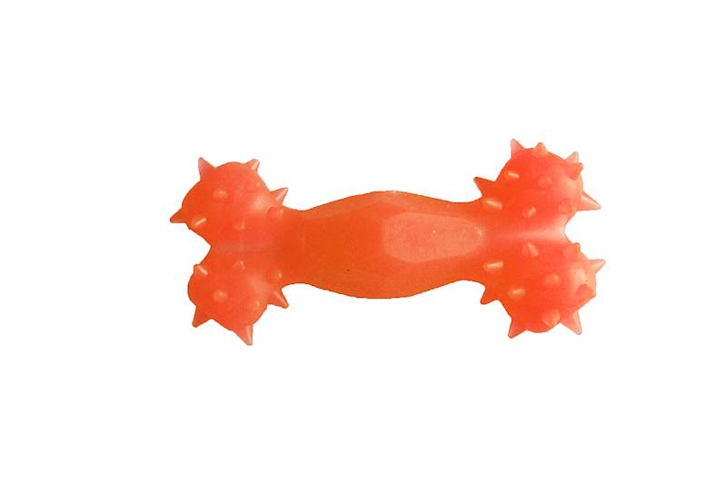 KOŚĆ Z OTWOREM 12cm POMARAŃCZOWA