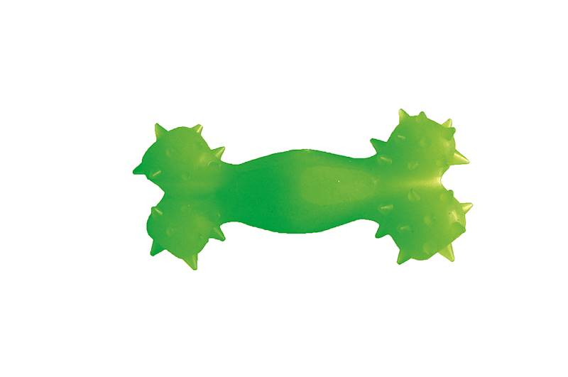 KOŚĆ Z OTWOREM 12cm ZIELONA