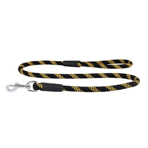 SMYCZ SZNUREK PROSTA 16mm/120cm CZARNO/ŻÓŁTA