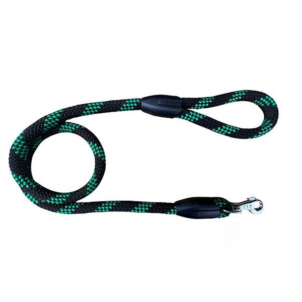 SMYCZ SZNUREK PROSTA 16mm/120cm CZARNO/ZIELONA