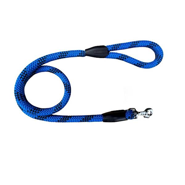 SMYCZ SZNUREK PROSTA 16mm/120cm NIEBIESKO/CZARNA