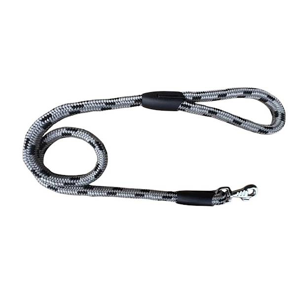 SMYCZ SZNUREK PROSTA 16mm/120cm SREBRNO/CZARNA