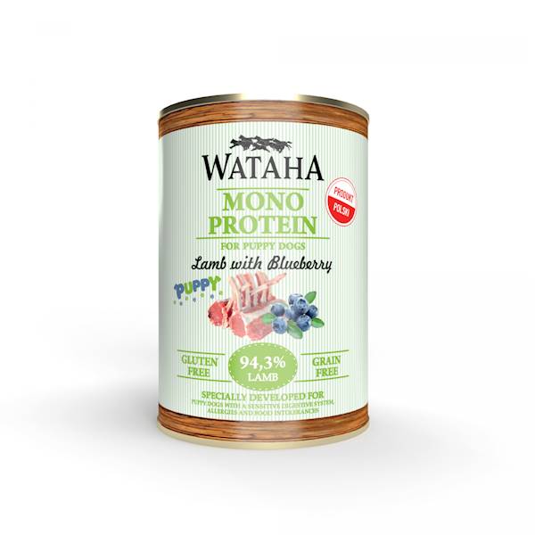 WATAHA MONO PROTEIN PUPPY 94,3% JAGNIECINA Z BORÓW
