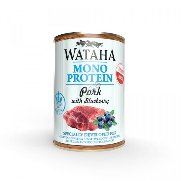 WATAHA MONO PROTEIN ADULT DOG 94,5% WIEPRZO.Z BOR 