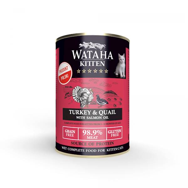 WATAHA HUNT JUNIOR CAT INDYK PRZEPIÓRKA 400g