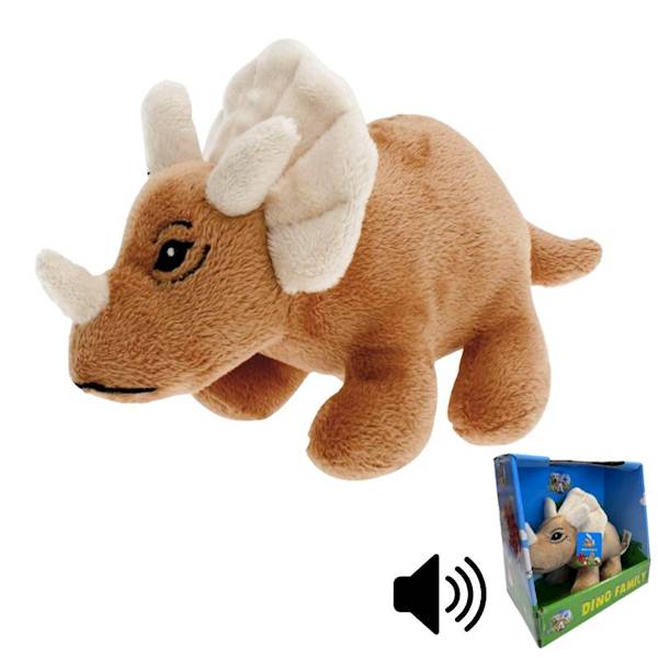 ZABAWKA PLUSZOWA DINOZAUR TRIX 20cm